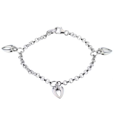 Hot Diamond Open Heart Bracelet