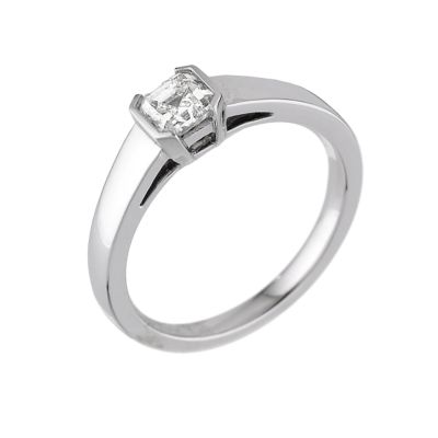 Octelle 18ct white gold half carat diamond ring - Product number 6722806