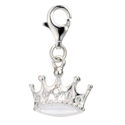 Sterling Silver Crown Charm