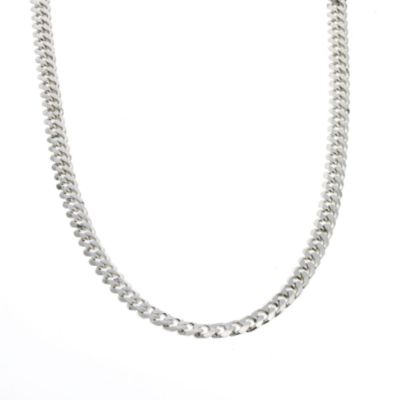 Sterling Silver Mens Light Curb Chain