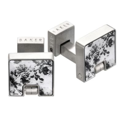 ted baker floral cufflinks