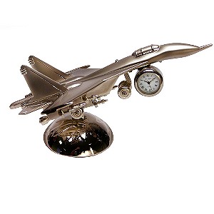 H Samuel Miniature F16 Fighter Plane Clock