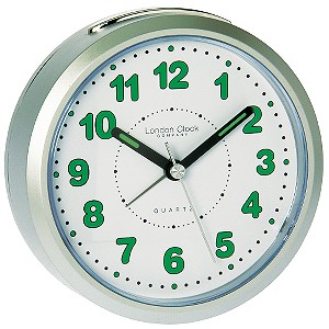 H Samuel Round Quartz Alarm Clock