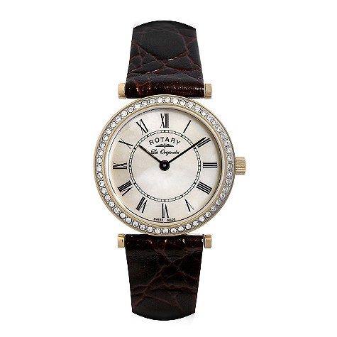 rotary Ladies Mother of Pearl Dial Watch
