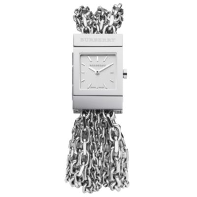 ladies multi chain bracelet watch