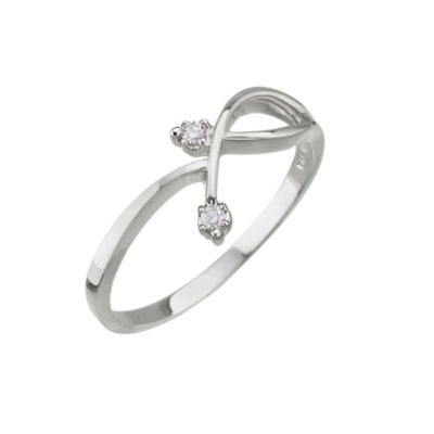 9ct white gold diamond ring - Product number 6757650