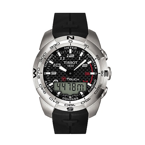 tissot T-Touch mens chronograph watch