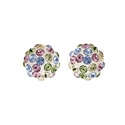 Evoke multi-coloured crystal earrings - Product number 6776388