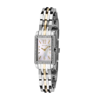 ladies mother of pearl bracelet watch