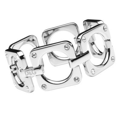 D&G square link bracelet