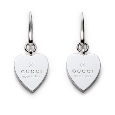 Gucci Earrings with engraved Gucci trademark heart - Product number 6793347