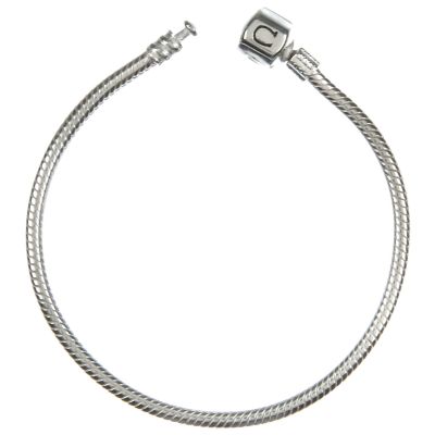 Chamilia silver snap bracelet 21cm or 8.3" - Product number 6801781