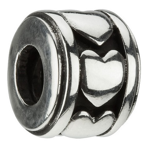 Unbranded Chamilia - sterling silver love heart bead