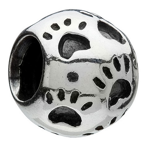 chamilia - sterling silver paws bead