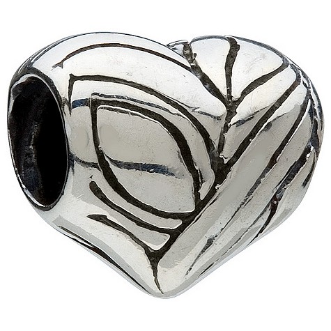 Unbranded Chamilia - sterling silver heart bead