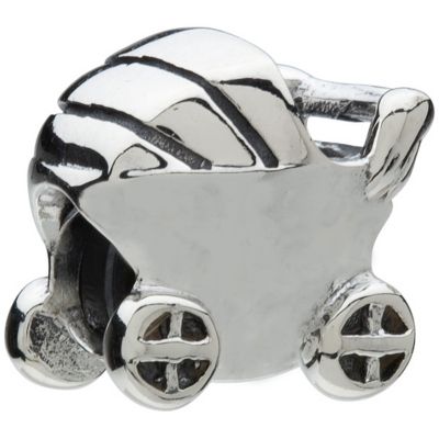- sterling silver pram bead