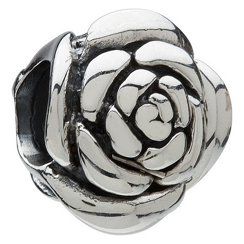 chamilia - sterling silver rose bead