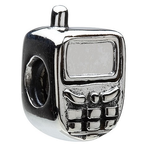 Chamilia - sterling silver mobile phone bead