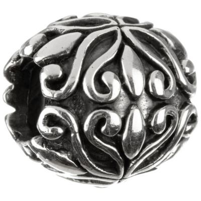 Unbranded Chamilia - sterling silver floral bead