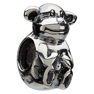 Unbranded Chamilia - sterling silver monkey bead