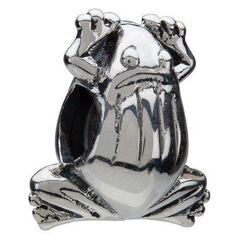 Unbranded Chamilia - sterling silver frog bead