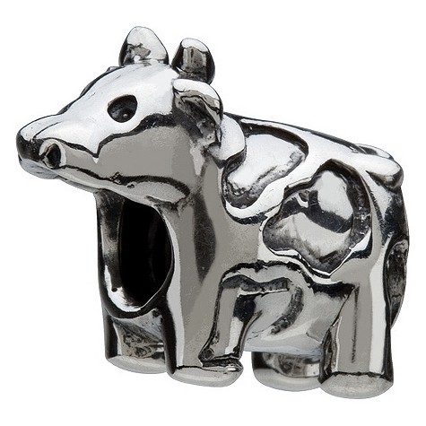 Unbranded Chamilia - sterling silver cow bead