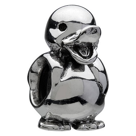 - sterling silver duck bead
