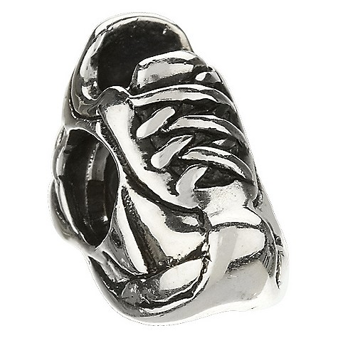 Unbranded Chamilia - sterling silver sneaker bead