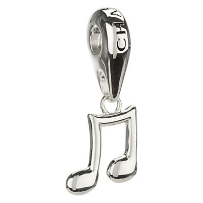 chamilia - sterling silver music note bead