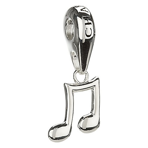chamilia - sterling silver music note bead