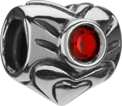 Unbranded Chamilia - sterling silver January birthstone bead