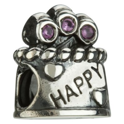 chamilia - sterling silver Happy Birthday bead