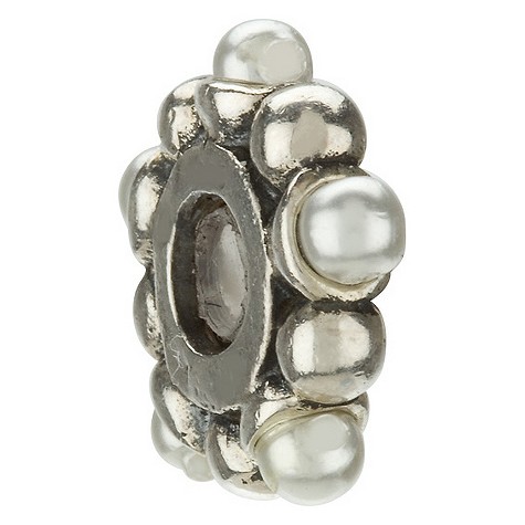 Unbranded Chamilia - sterling silver cultured pearl bead