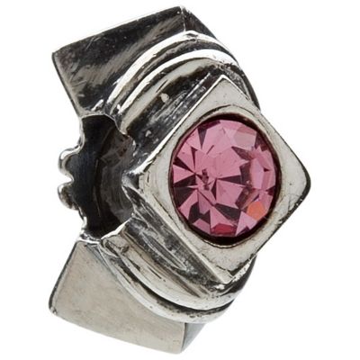 Chamilia - sterling silver cubic zirconia diamond shaped bead - Product number 6804330