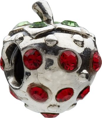 Chamilia - sterling silver cubic zirconia strawberry bead