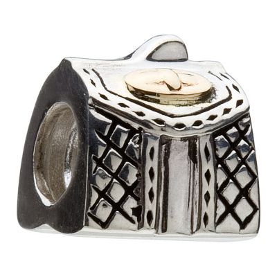 Chamilia - sterling silver and 14k yellow gold purse bead - Product number 6804659