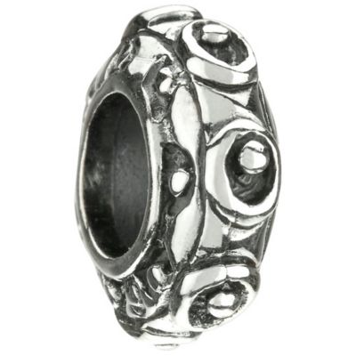 chamilia - sterling silver spacer with dots