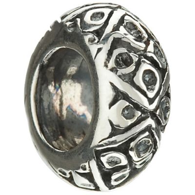Unbranded Chamilia - sterling silver Aztec spacer