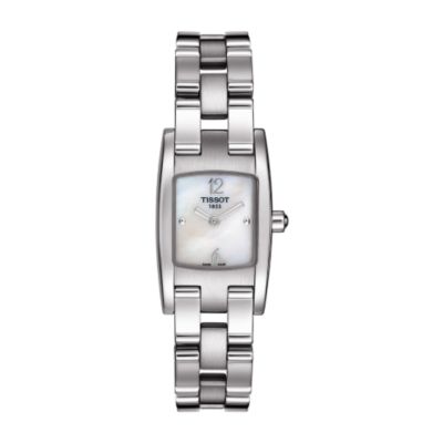 Tissot ladies mother of pearl dial bracelet watch