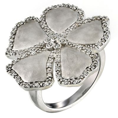 and diamond flower ring - CLICK FOR MORE INFORMATION
