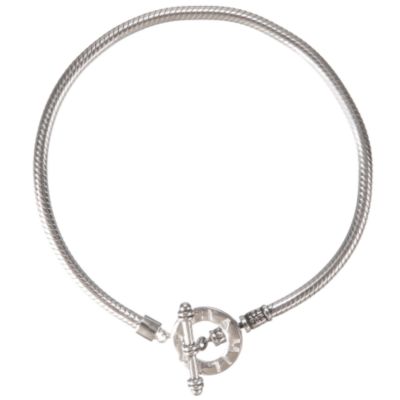 Chamilia silver toggle bracelet 19cm or 7.5" - Product number 6811337