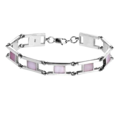 Classic Silver Mother of Pearl Bracelet - Product number 6811469