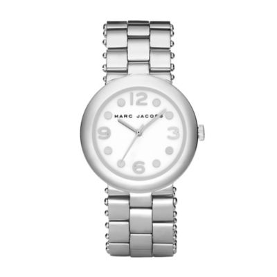 Marc Jacobs ladies' round white dial watch - Product number 6819044