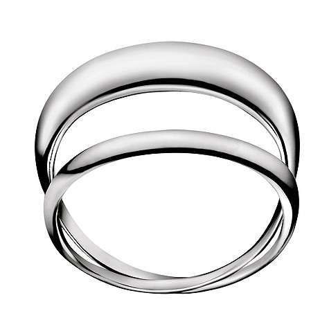 calvin klein enlace ring - size 7