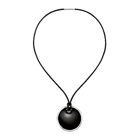 Gloss black pendant