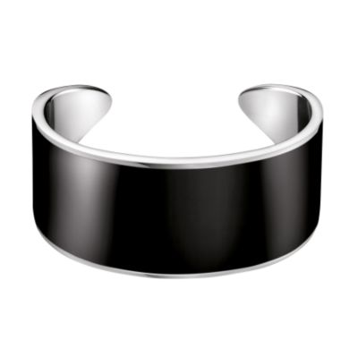 Calvin Klein Gloss black bangle