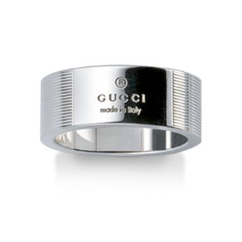 Gucc sterling silver ring