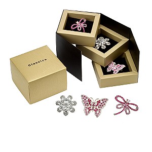 Classic Collection Ladies Three Piece Brooch Gift Set