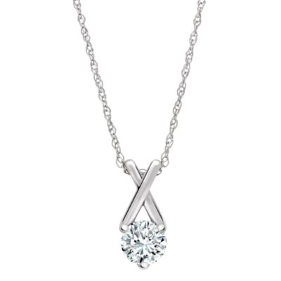 Diamond  Kisses Third Carat Pendant - Product number 6836526