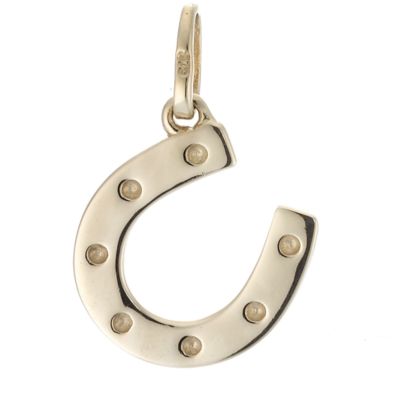 9ct Yellow Gold Horseshoe Charm - Product number 6838707